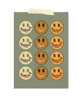 Sage Smiley Stack